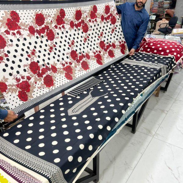 Dua Classic Printed Lawn 3pc Dresses- Women Wear Design No. 13