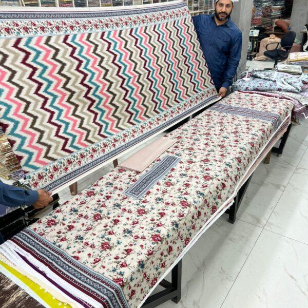 Dua Classic Printed Lawn 3pc Dresses- Women Wear Design No. 9