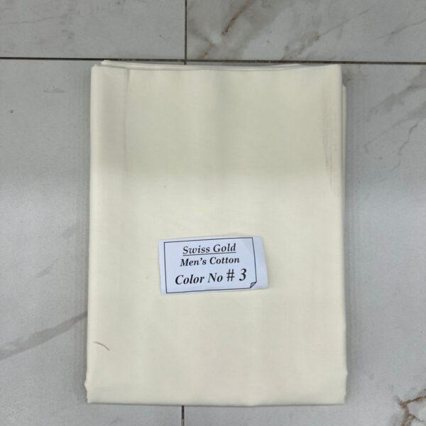 Men’s Swiss Gold Cotton Shalwar Kameez - Men’s Wear Color No. 3