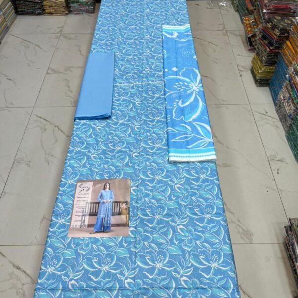 Osma Brand Digital Printed Lawn 3pc Dresses - Women Wear Design No. 18