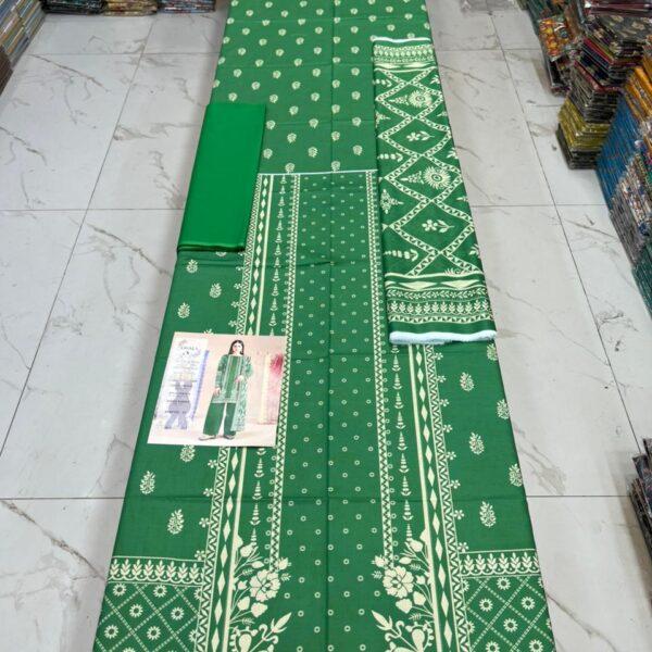 Osma Brand Digital Printed Lawn 3pc Dresses - Women Wear Design No. 13