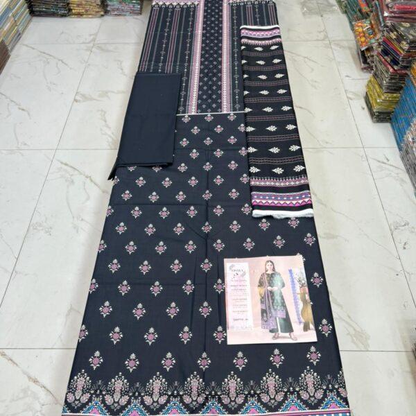 Osma Brand Digital Printed Lawn 3pc Dresses - Women Wear Design No. 10