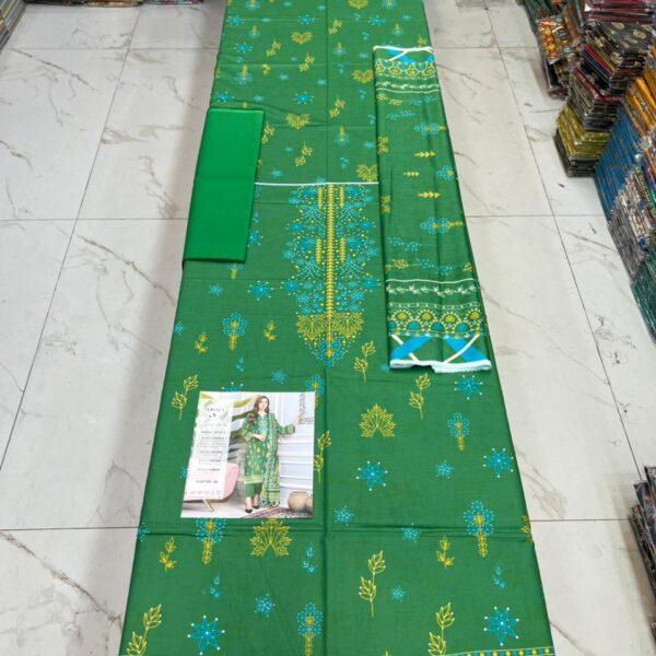 Osma Brand Digital Printed Lawn 3pc Dresses - Women Wear Design No. 8