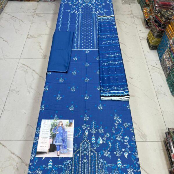 Osma Brand Digital Printed Lawn 3pc Dresses - Women Wear Design No. 6