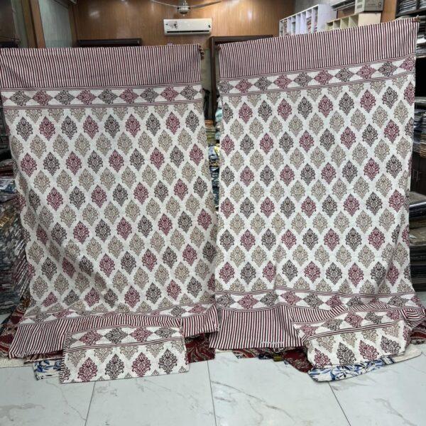 Safa Marwa Original Bedsheets Export Quality Single Bedsheets - Design No. 9