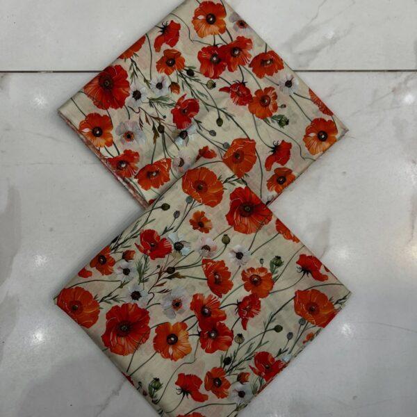 Safa Marwa Brand Digital Printed Allover 2pc Lawn Dresses - Women Wear Design No. 12