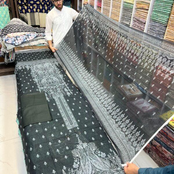 Dastaan Digital Printed Bana Dora Lawn 3pc Suits - Women Dresses Design No. 7
