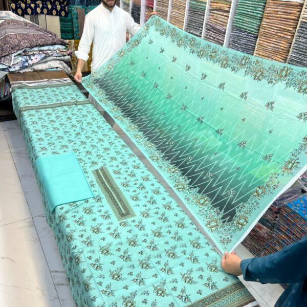 Dastaan Digital Printed Bana Dora Lawn 3pc Suits - Women Dresses Design No. 9