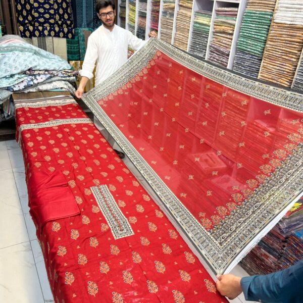 Dastaan Digital Printed Bana Dora Lawn 3pc Suits - Women Dresses Design No. 14