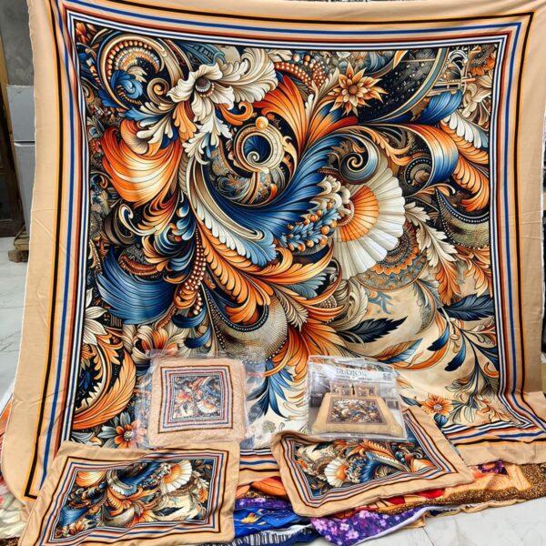 Bedior 5PCS Digital Bedsheet Set - Design No. 18