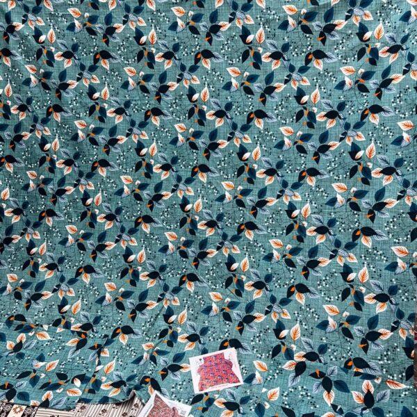 Safa Marwa Crystal Cotton Export Quality King Size Double Bedsheet Design No. 15