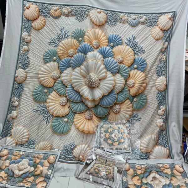 Bedior 5PCS Digital Bedsheet Set - Design No. 10297