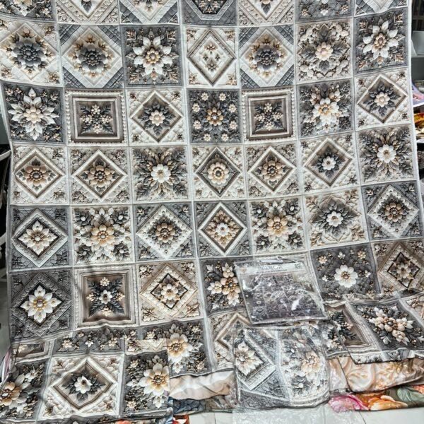Bedior 5PCS Digital Bedsheet Set - Design No. 10306