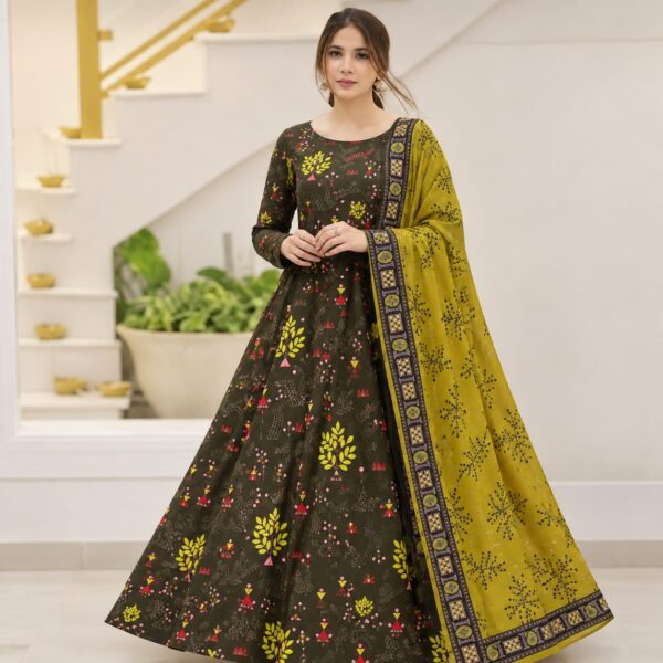 Bareeze Digital Printed Linen 3PC Dresses - Women Wear Design No. 28